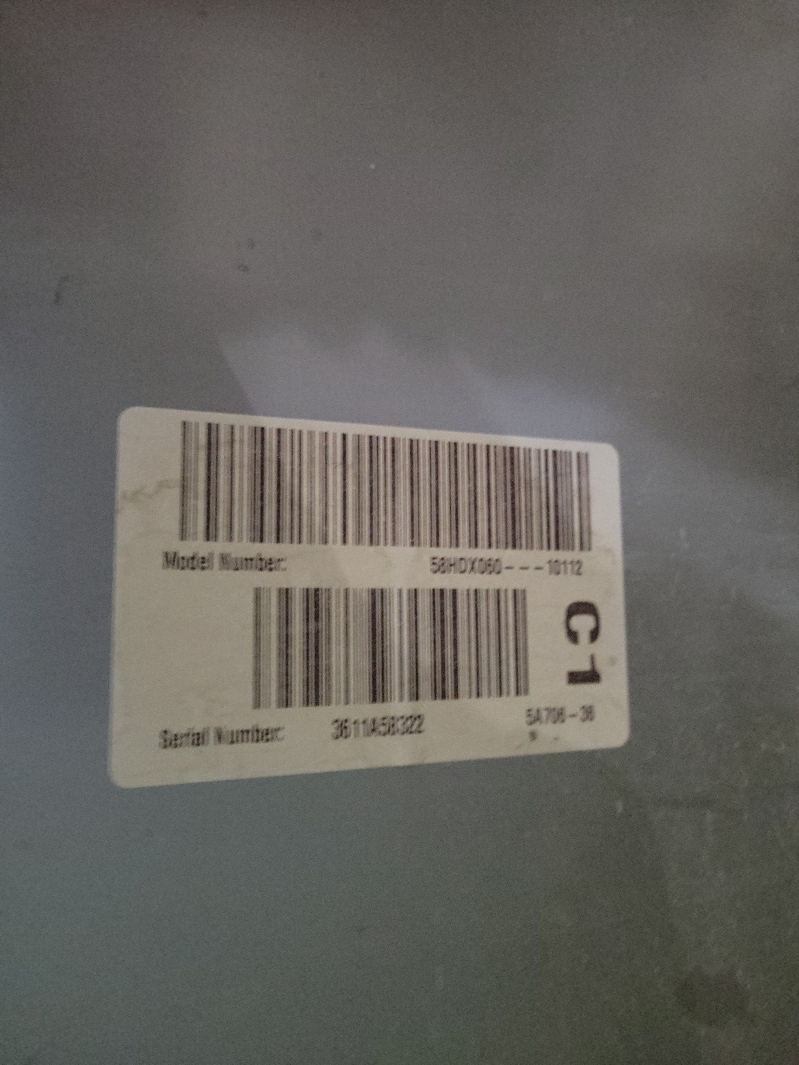 Carrier 58HDX060 Gas Furnace – Salvaged AS-IS/Untested