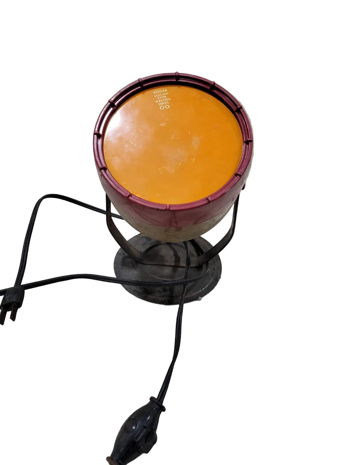 Vintage Kodak Wratten Series OO Safelight Lamp (Untested, As-Is)