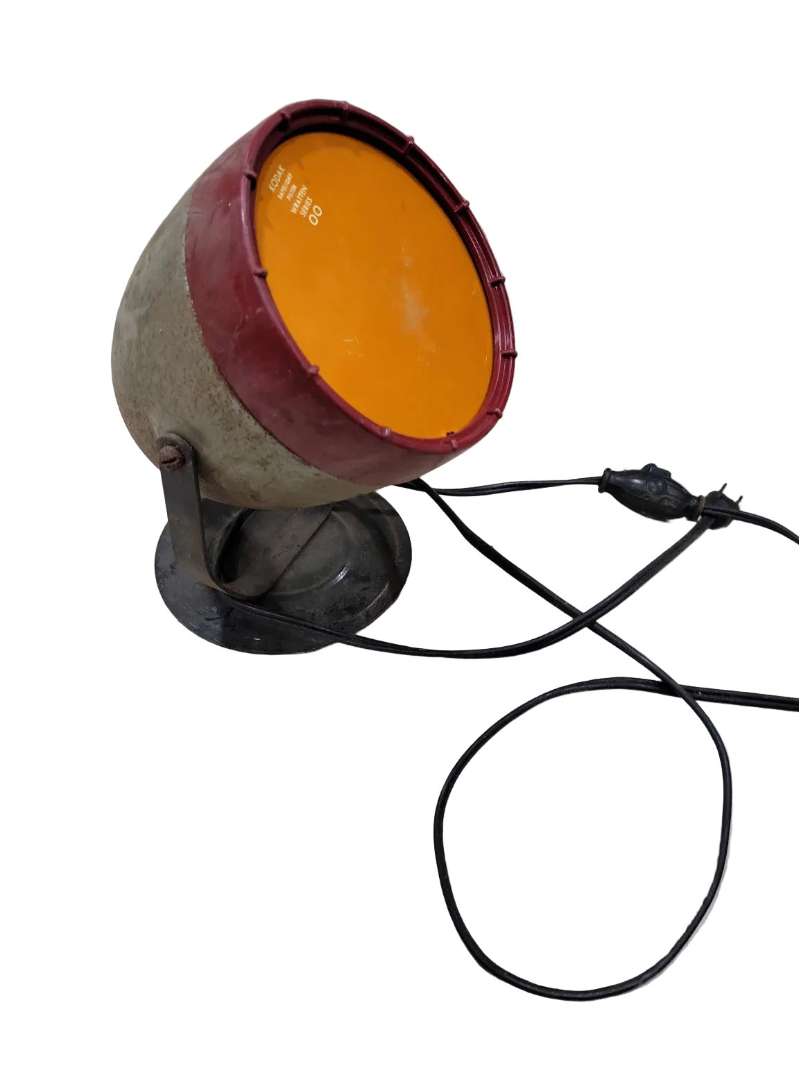 Vintage Kodak Wratten Series OO Safelight Lamp (Untested, As-Is)