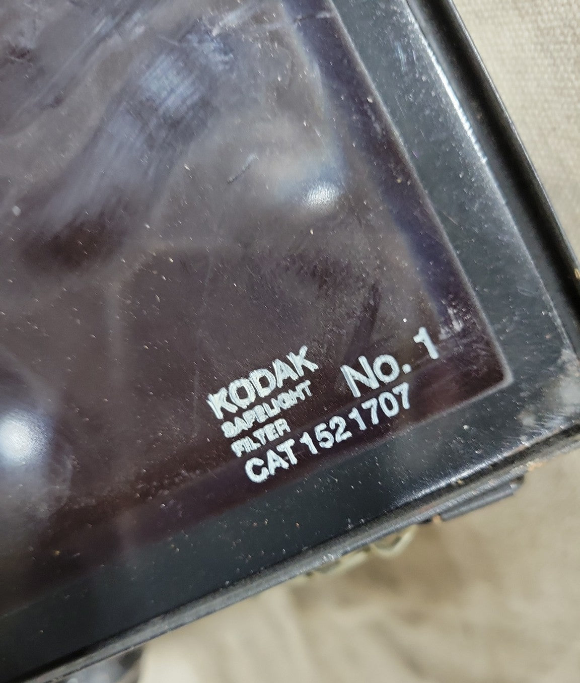 Kodak Utility Safelight Lamp – Model C No. 1 with Safelight Filter