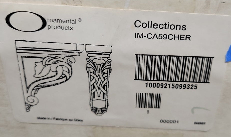 Cherry Wood Corbel – Ornamental Products Model IM-CA59CHER