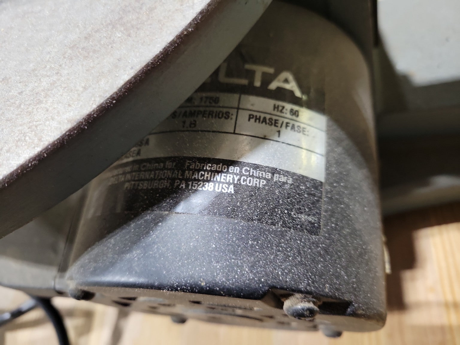 AS-IS Delta 16" Scroll Saw – Model 40-530 (Needs Repair, Loose Motor Wire)