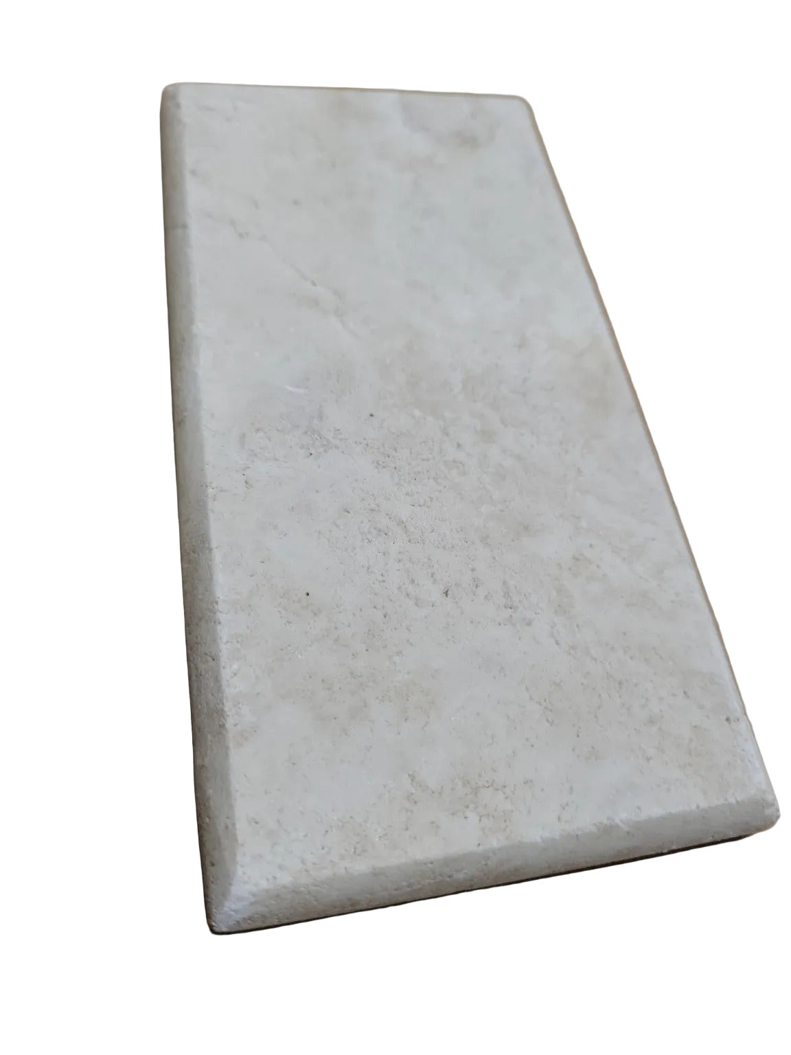 Set of 59 Honed Travertine Subway Tiles – 5 ¾" x 3"
