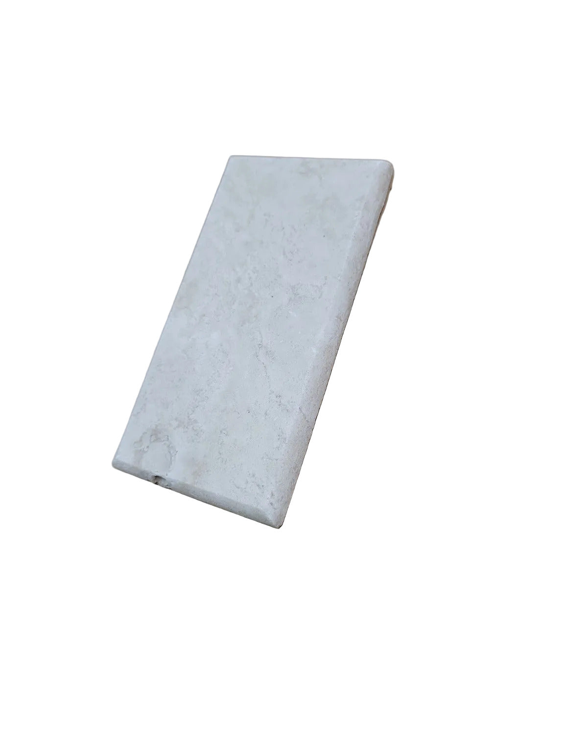 Set of 59 Honed Travertine Subway Tiles – 5 ¾" x 3"