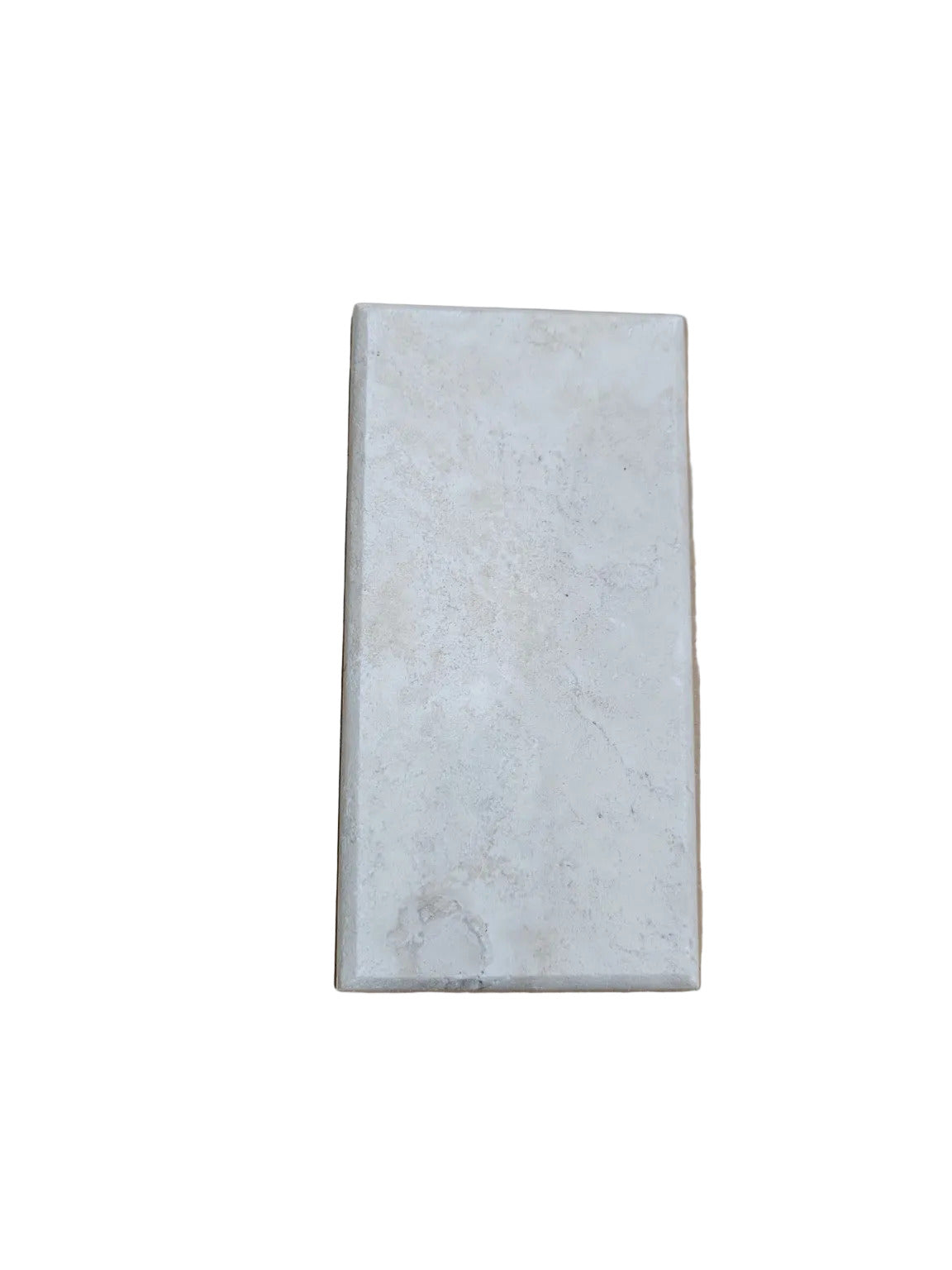 Set of 59 Honed Travertine Subway Tiles – 5 ¾" x 3"
