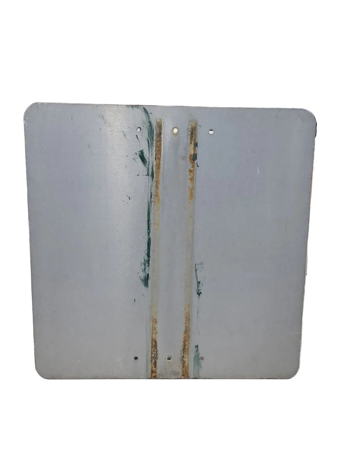 Vintage “ALL TRAFFIC” Metal Street Sign – Dept. of Transportation – 24" x 24"