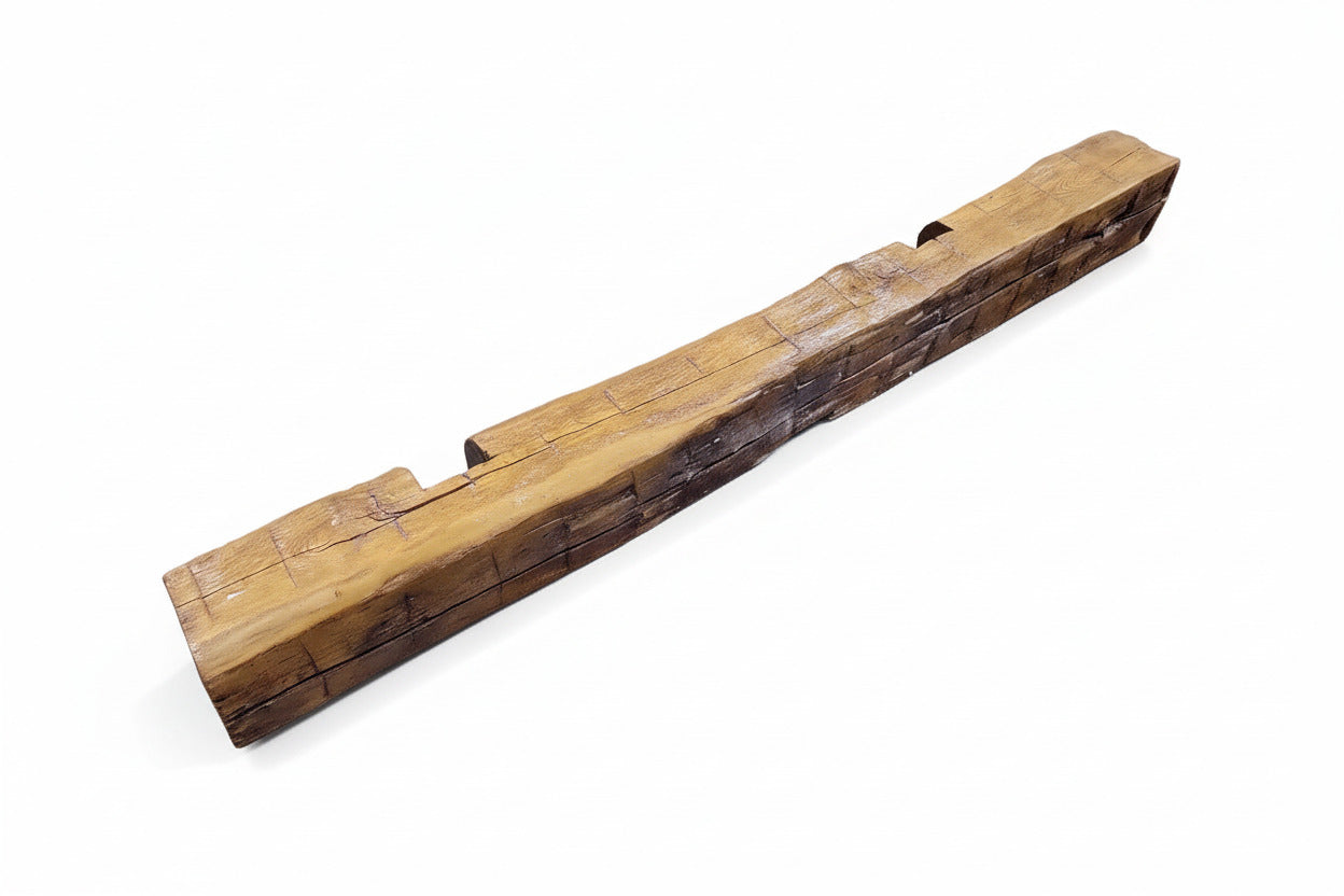 Reclaimed Hand-Hewn Oak Beam – 8" x 8" x 77"