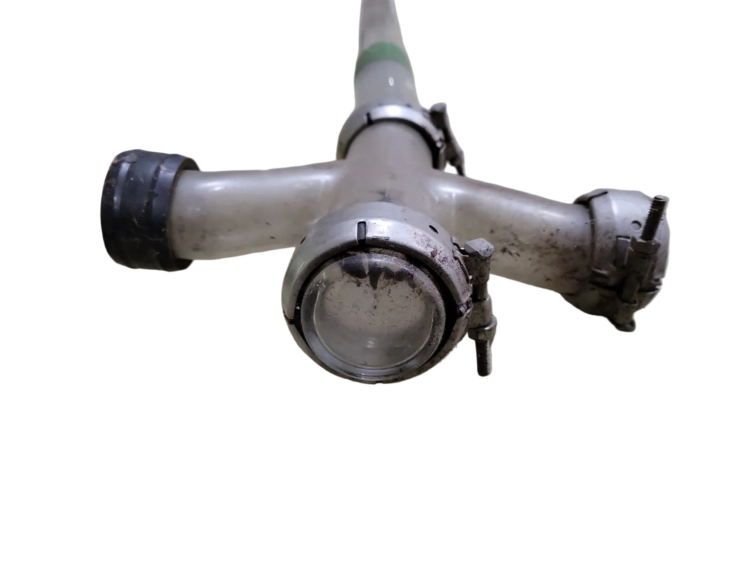 Vintage PYREX Borosilicate Glass Lab Tube with Corning Fitting – 2½” x 120”