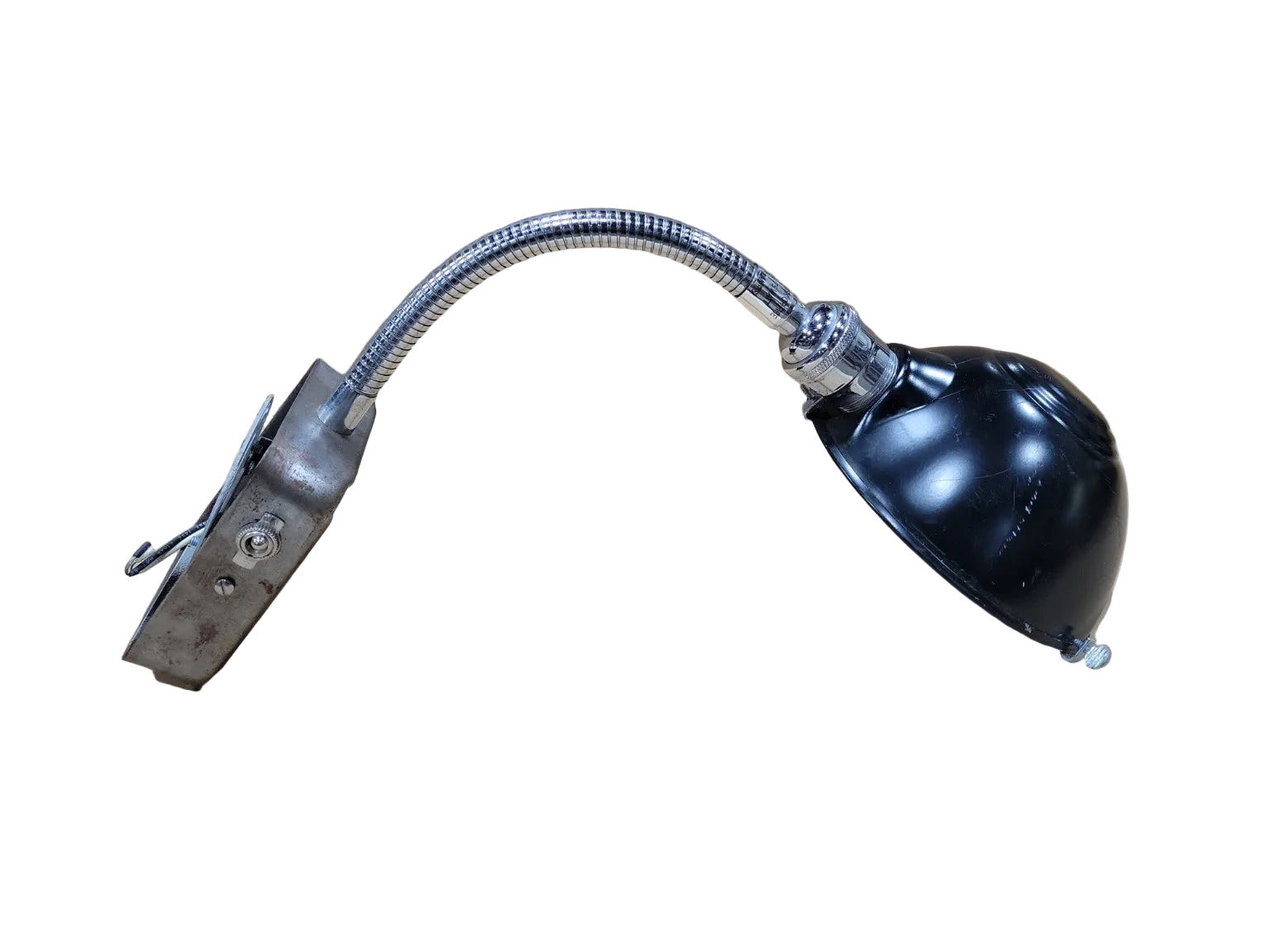 Schoolhouse Electric Industrial Gooseneck Wall Light with Honeycomb Diffuser