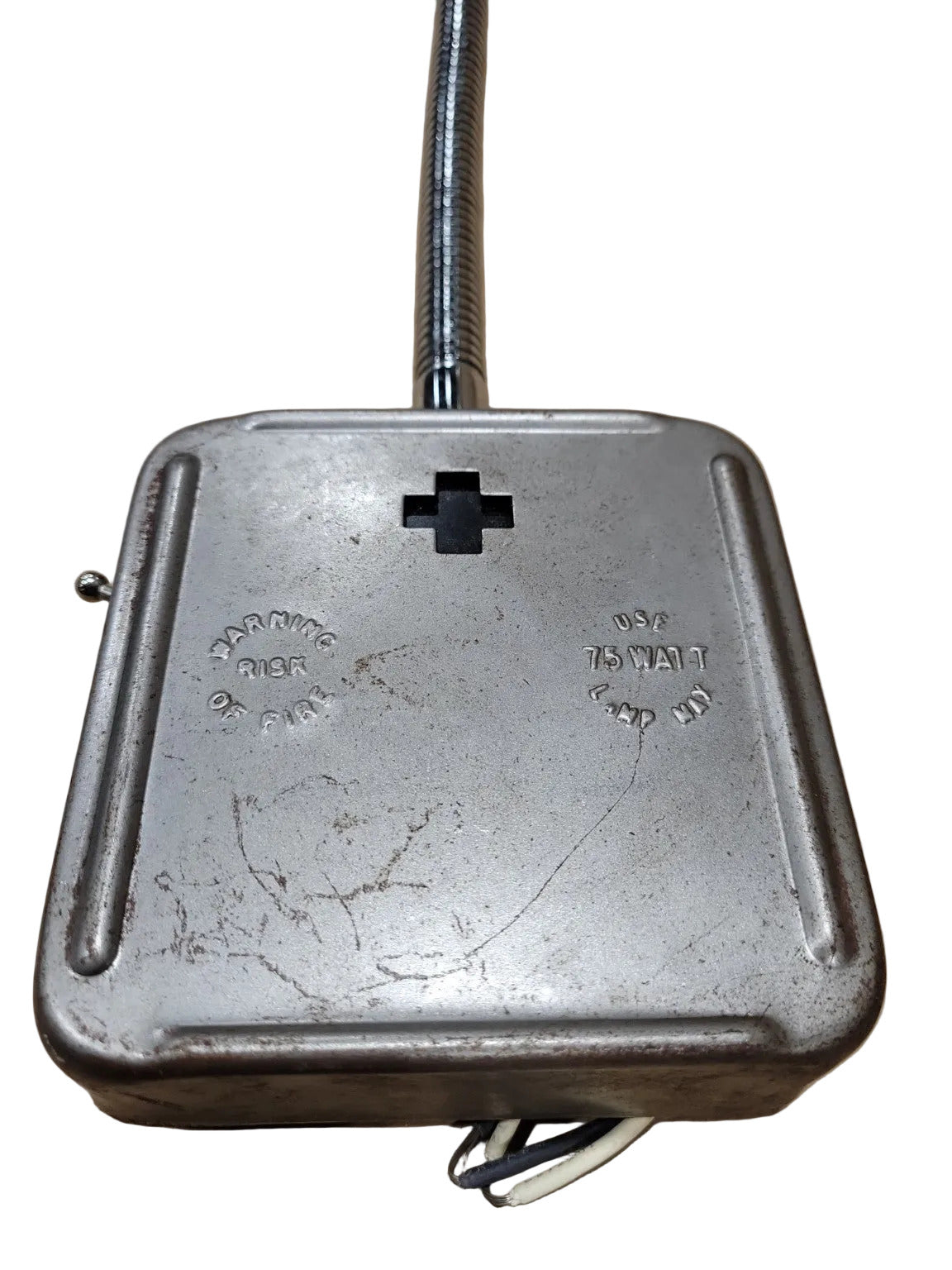 Schoolhouse Electric Industrial Gooseneck Wall Light with Honeycomb Diffuser