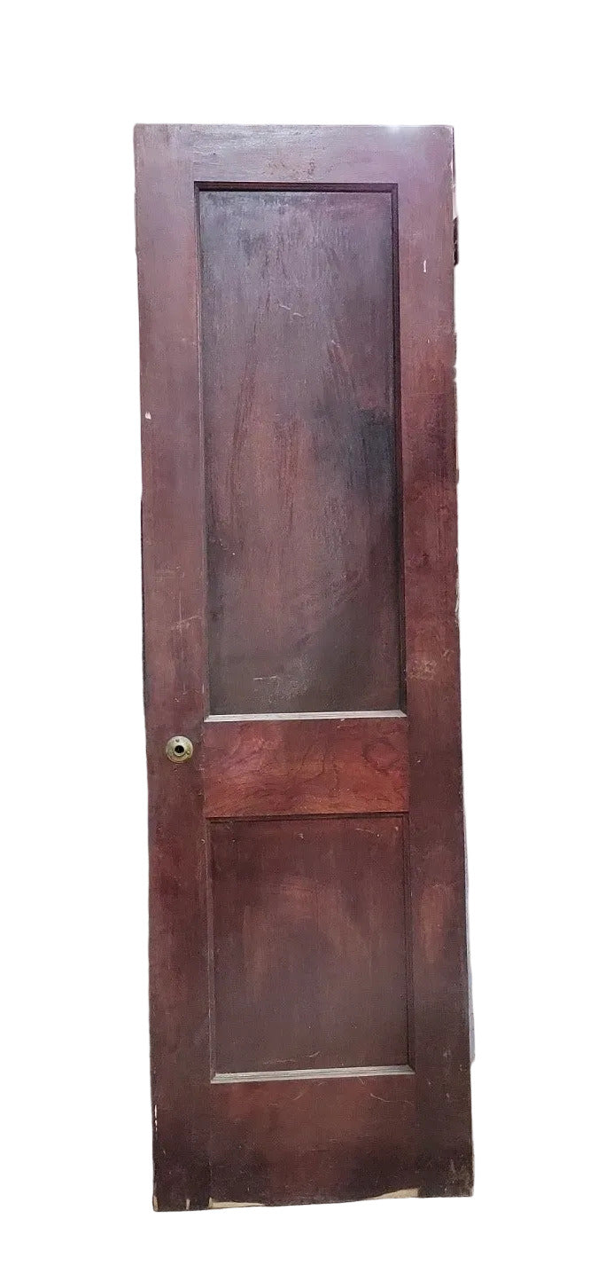 Antique Two-Panel Interior Door – 24" x 79 ¾" x 1 3/8"