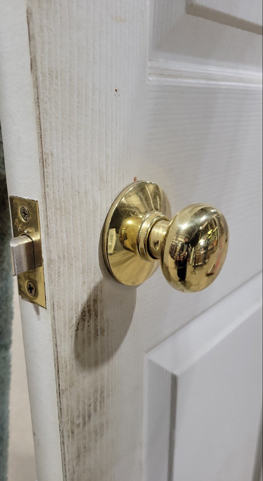 Hollow Core 3-Panel Interior Door – 18" x 80" x 1 3/8"