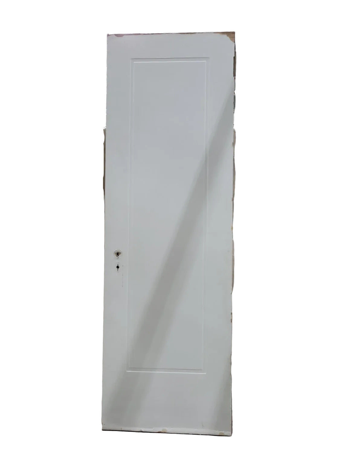 Vintage Single-Panel Wood Door – 25 ½" x 79 ¾" x 1 1/2"