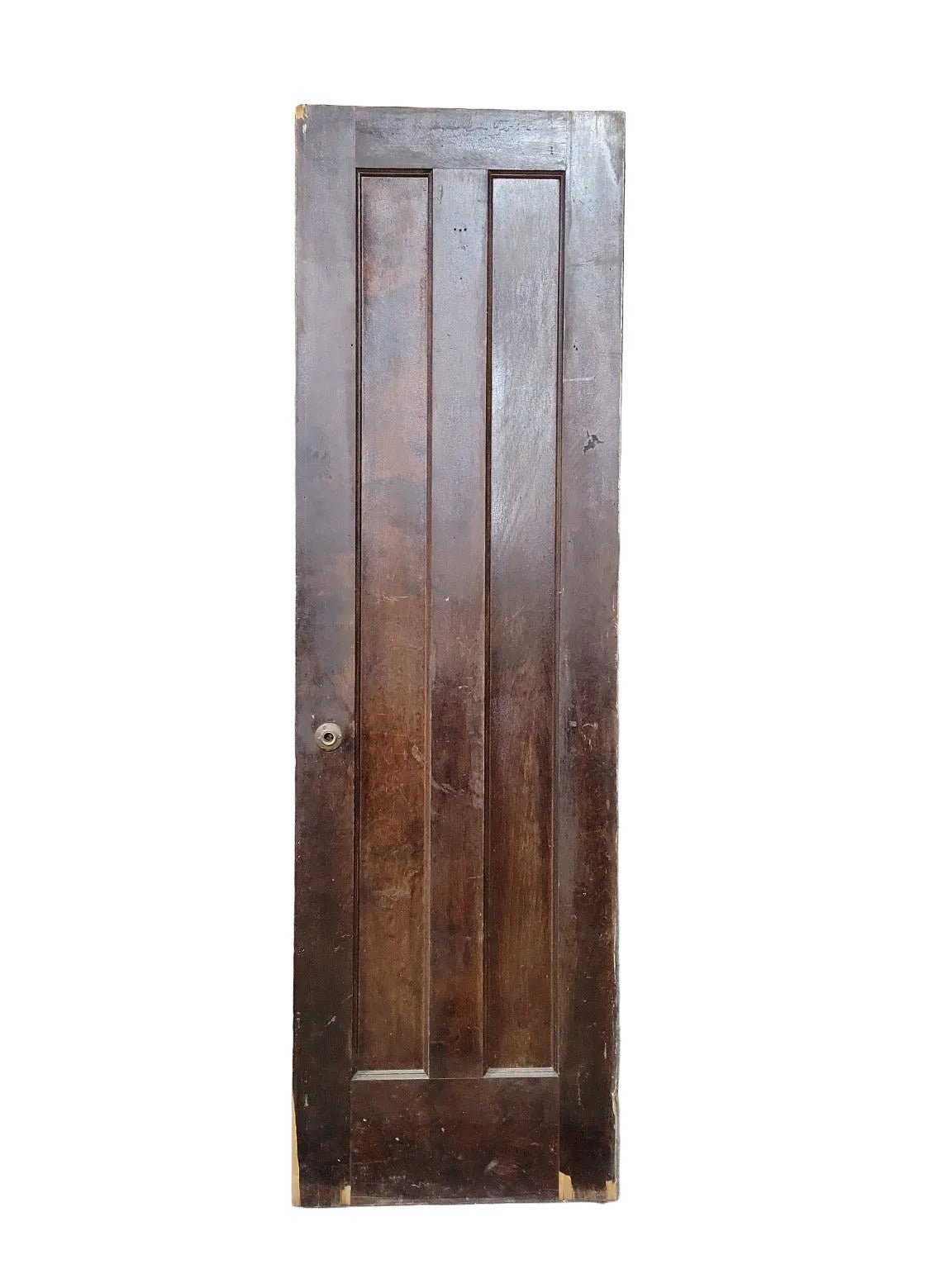 Antique Two-Panel Door with Mirror – 24" x 80 ¼" x 1 1/2" D