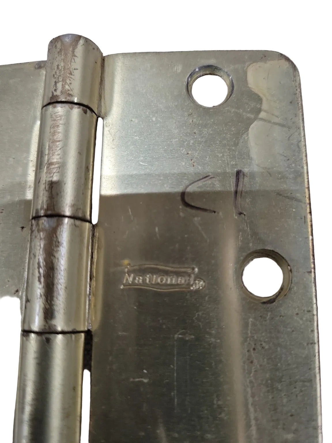 3½" x 3½" Brass Door Hinge by National