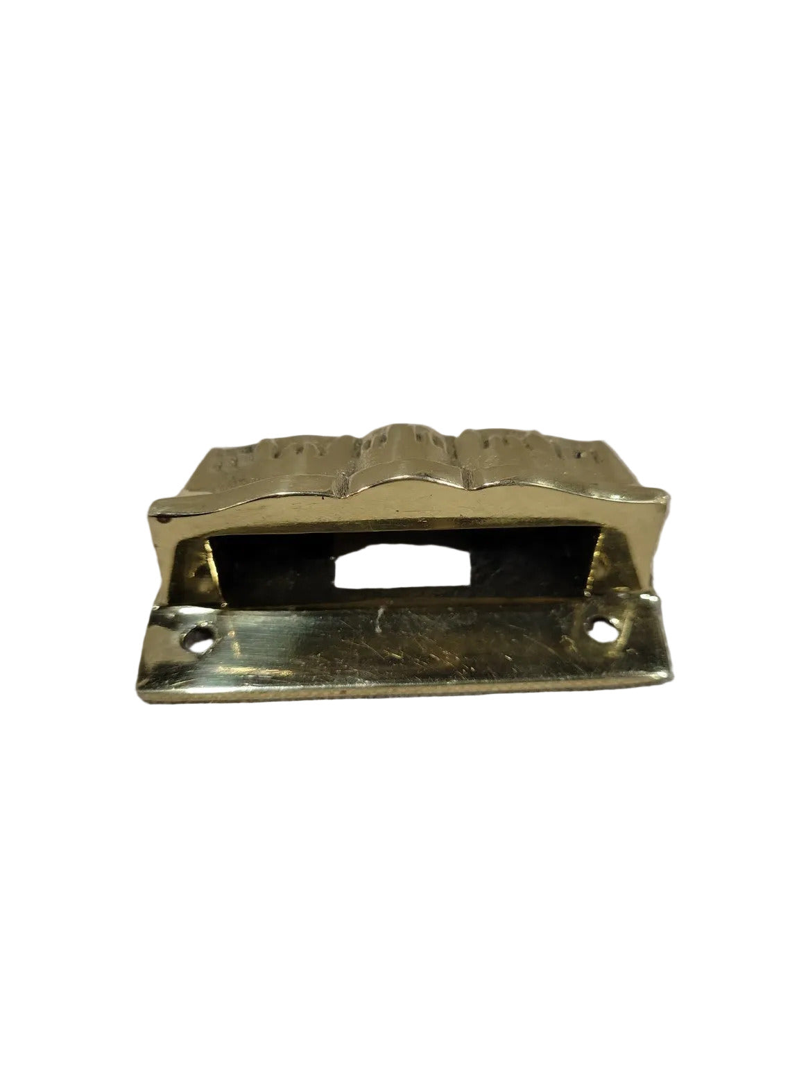 Whittington Brass Screen Door Latch – Polished Lacquered Brass (Incomplete)