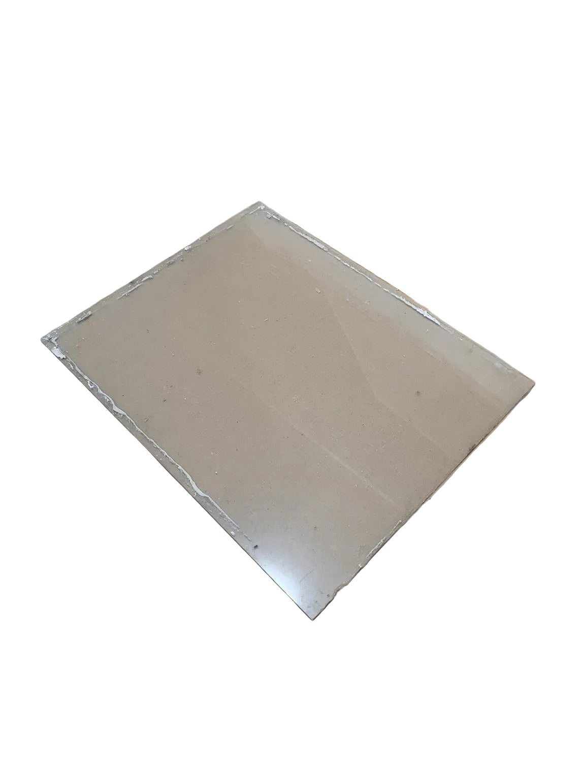 Rectangular Salvaged Glass Pane – 16 ½" x 13"