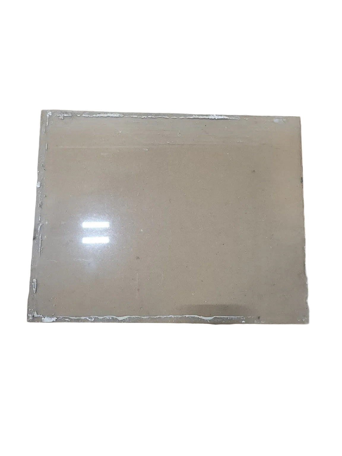 Rectangular Salvaged Glass Pane – 16 ½" x 13"