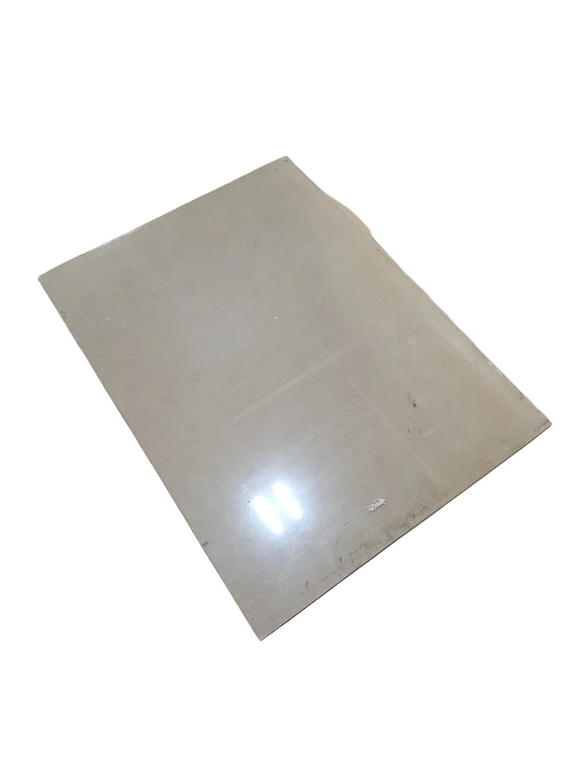 Clear Rectangular Glass Pane – 18" x 13 ½"