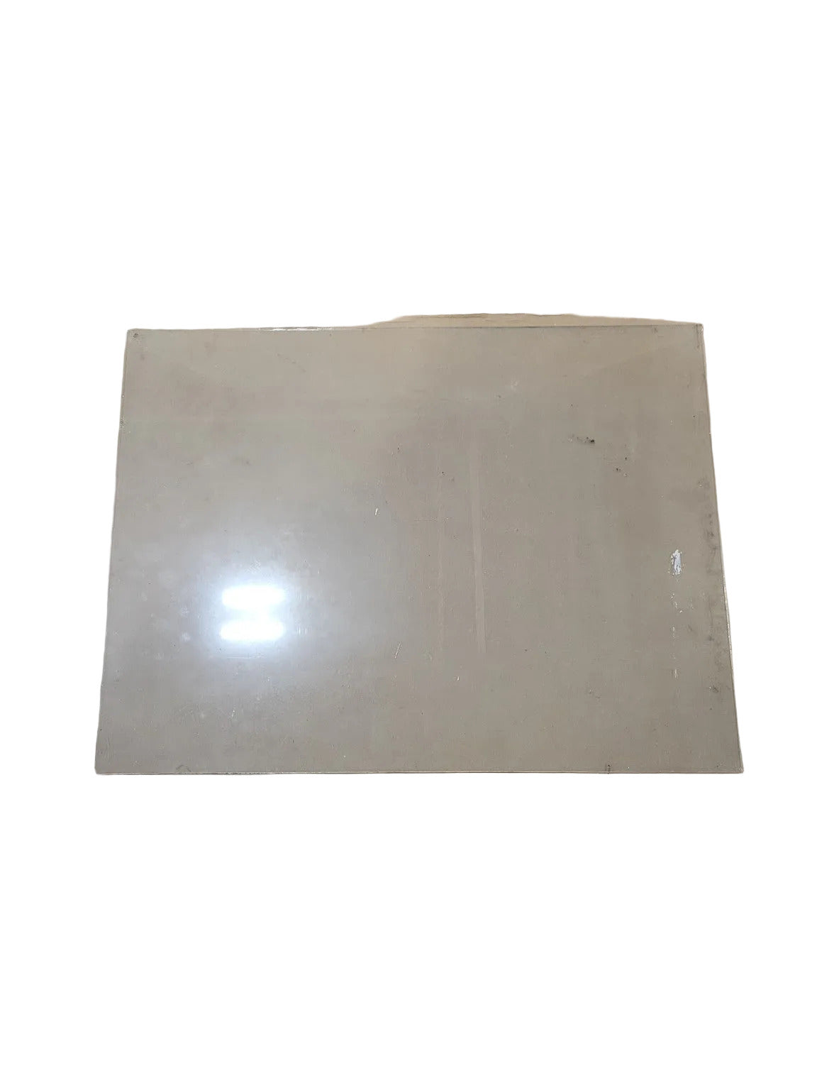 Clear Rectangular Glass Pane – 18" x 13 ½"