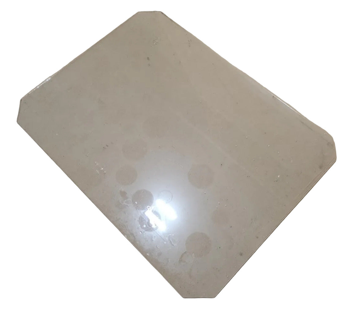 Beveled Glass Pane – 16" x 12" with Cut Corners