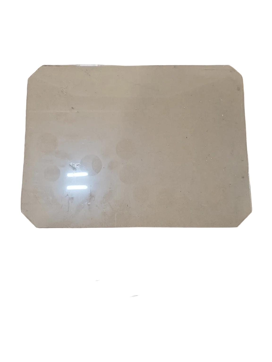 Beveled Glass Pane – 16" x 12" with Cut Corners