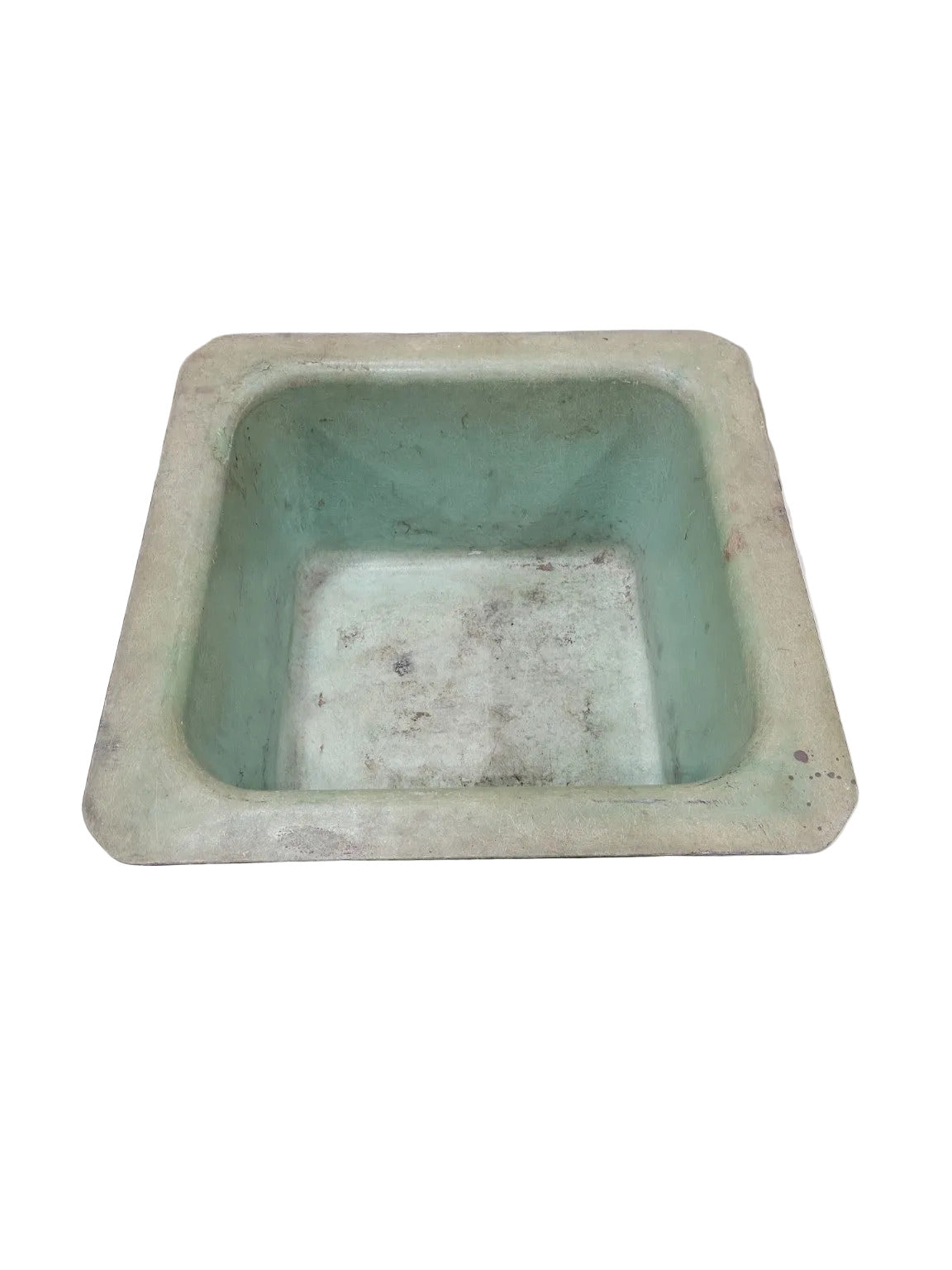 Vintage Fiberglass Utility Sink – 25" x 25" x 12"
