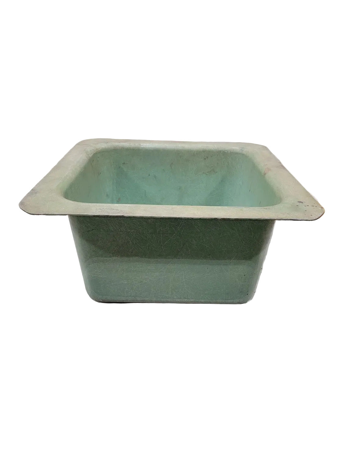 Vintage Fiberglass Utility Sink – 25" x 25" x 12"