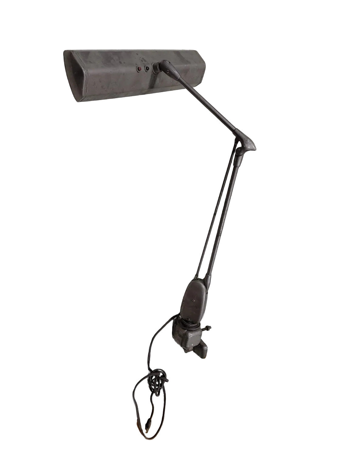 Dazor Model 2124 Floating Fixture Task Lamp – Industrial Clamp-On Light
