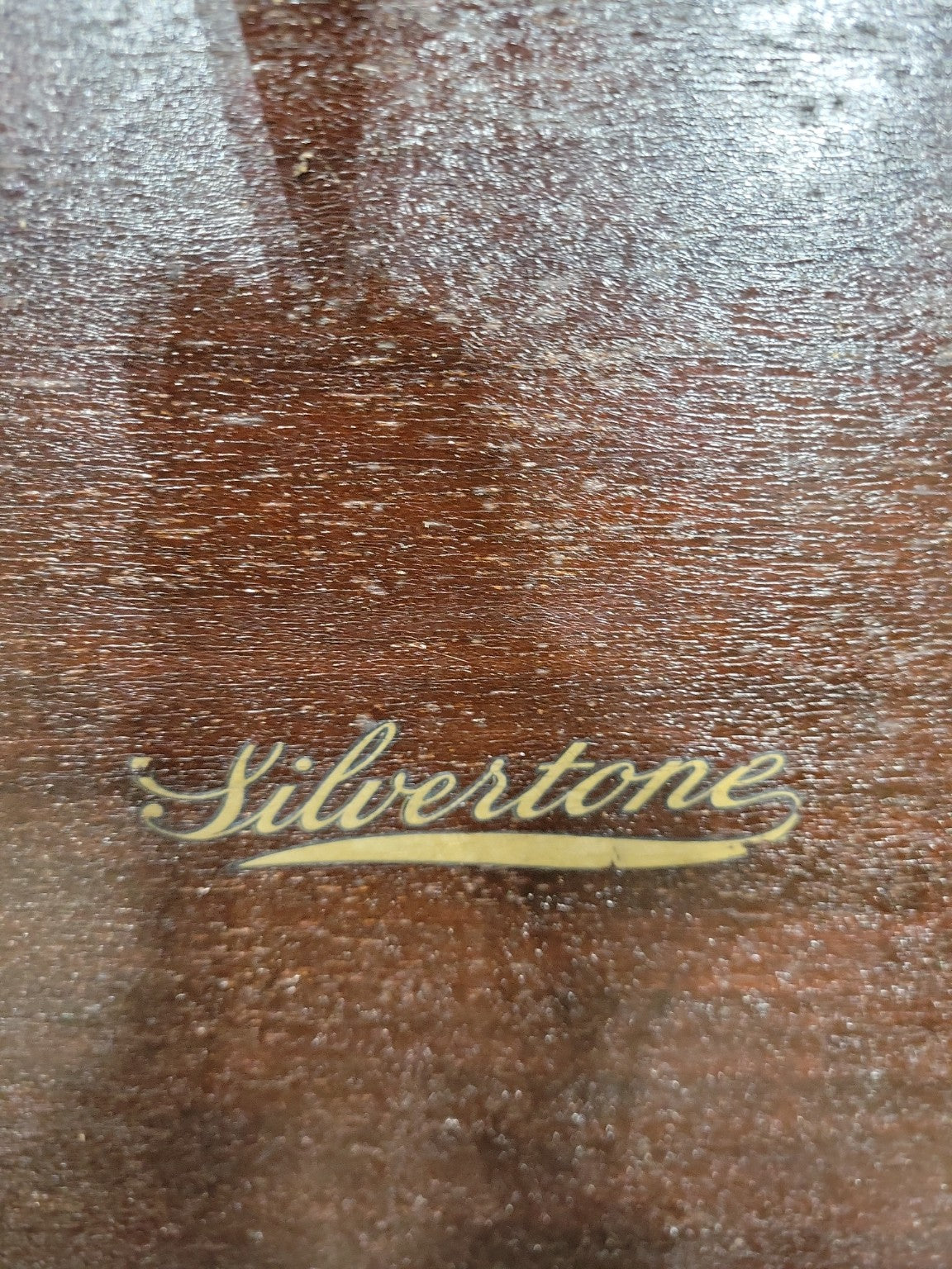 Silvertone Cabinet Record Player Console – Queen Anne Style