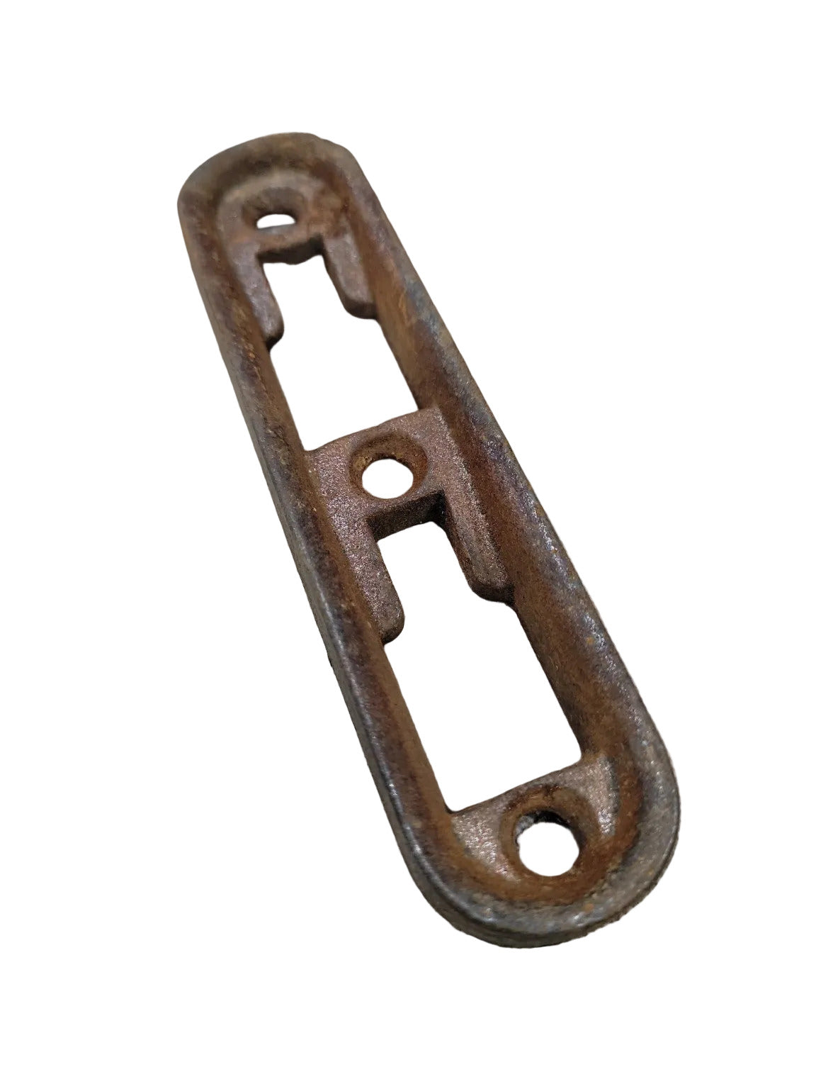 Antique Cast Iron Bed Rail Fastener Plates – Set of 4