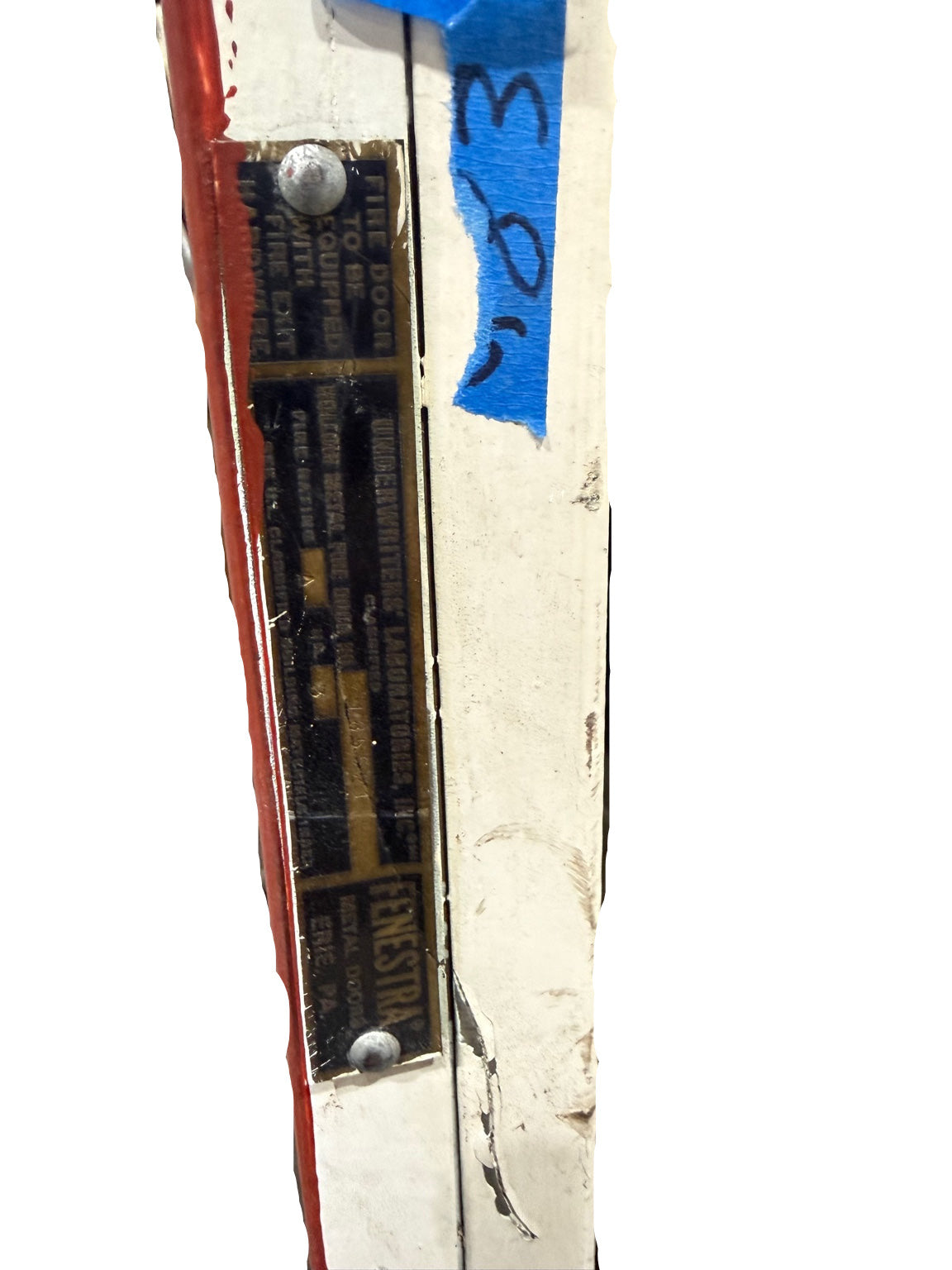 Pair of Fenestra Fire-Rated Commercial Metal Doors – 35.75" W x 83" H x 1.75" T (each door)