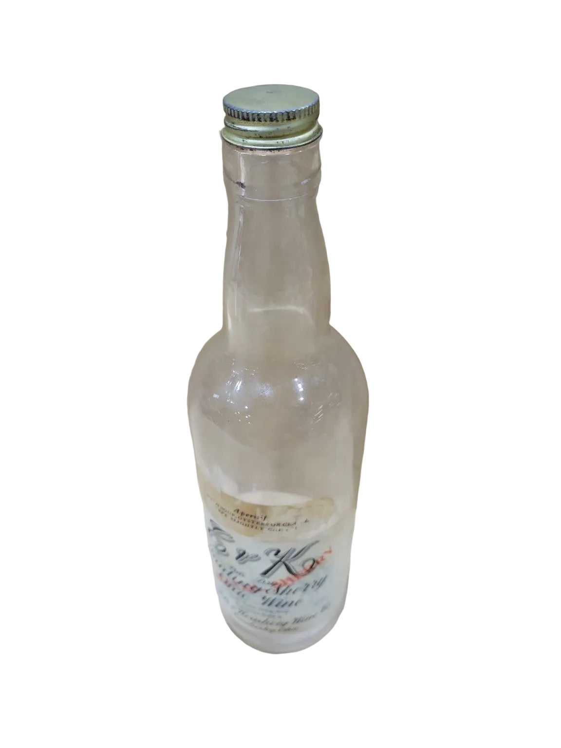 Vintage E & K Pale Dry Hunting Sherry – “A Cocktail Sherry” – Ohio Wine Bottle