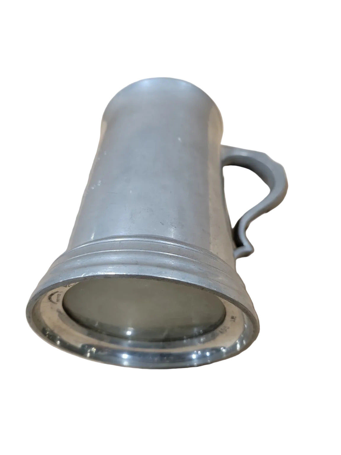 Victorian Britannia Metal Tankard by James Dixon & Sons, Sheffield - Bowler Hat Club Engraving