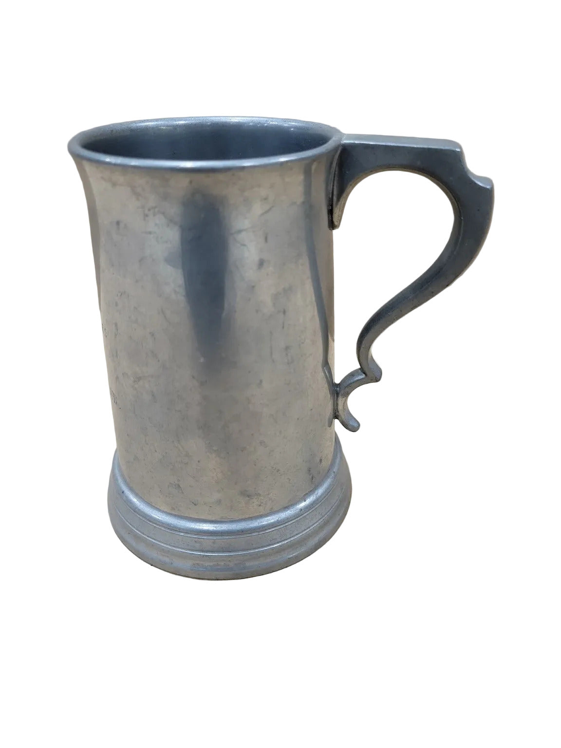 Victorian Britannia Metal Tankard by James Dixon & Sons, Sheffield - Bowler Hat Club Engraving
