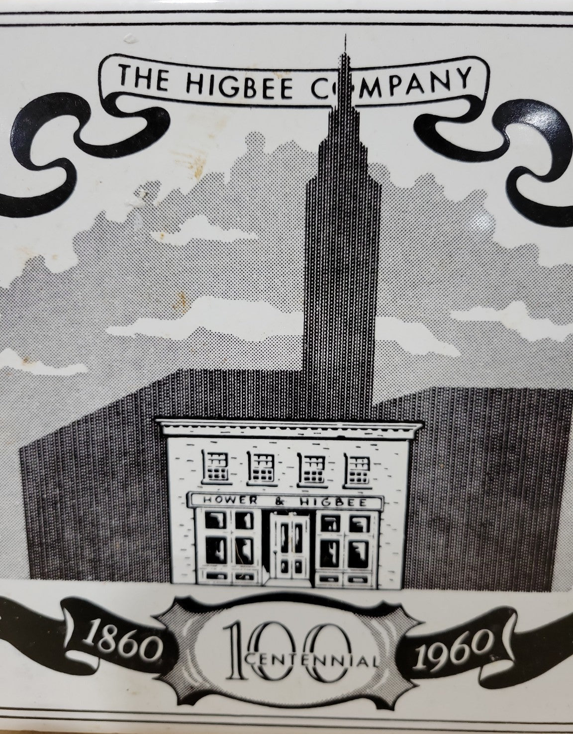The Higbee Company Centennial Ceramic Tile Plaque (1860–1960)