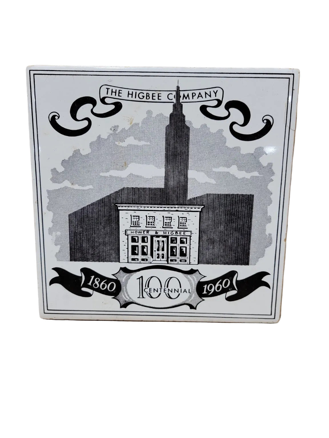 The Higbee Company Centennial Ceramic Tile Plaque (1860–1960)