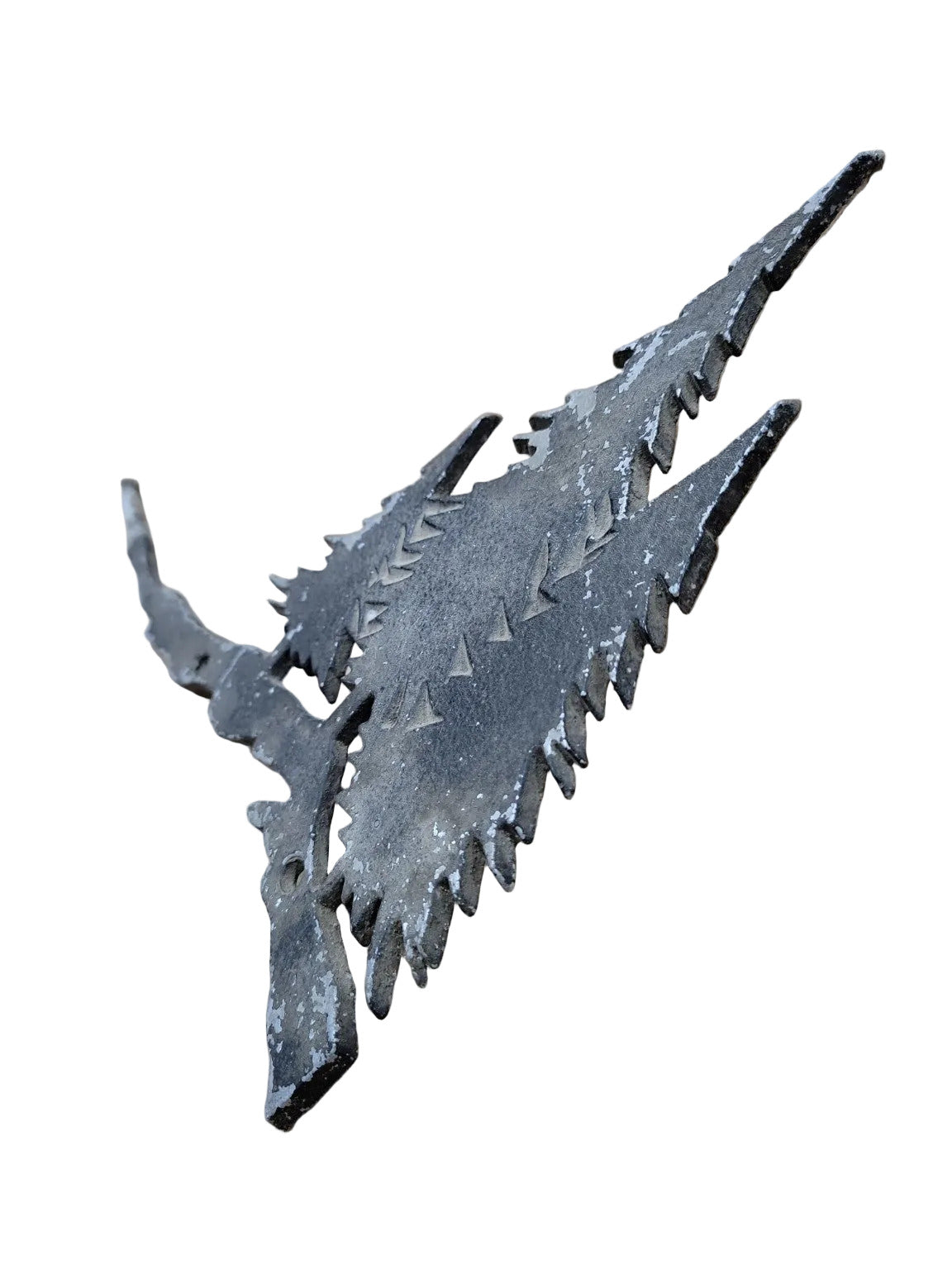Rustic Metal Pine Tree Wall Accent