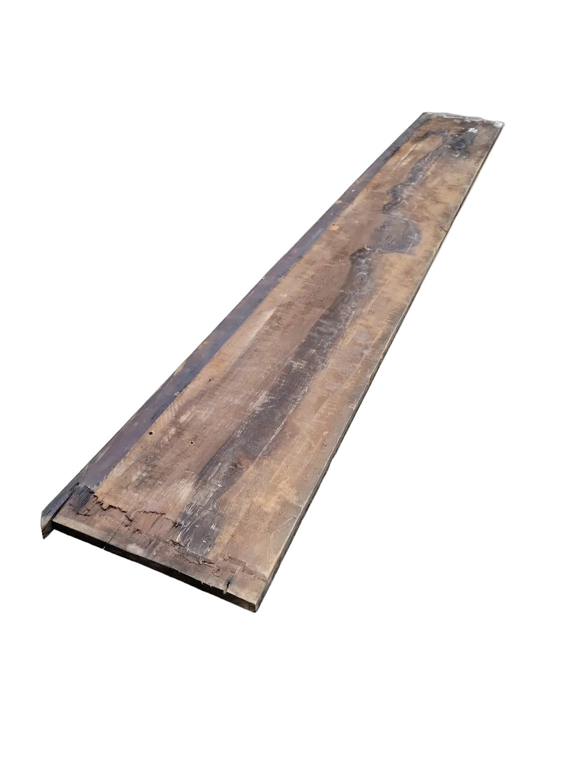 Reclaimed Poplar Church Pew Seat Plank – 93" L x 13 1/2" W x 1" D