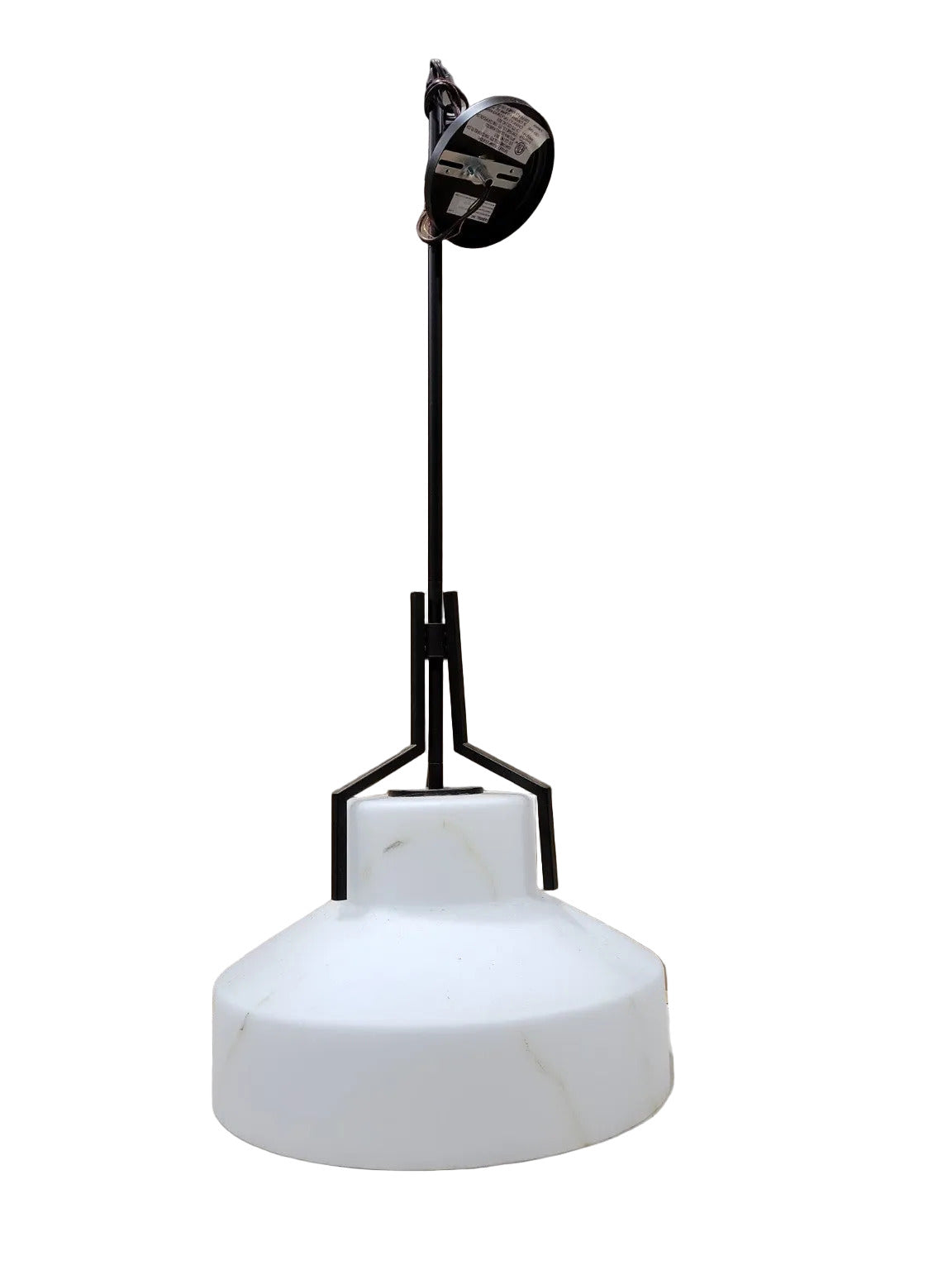 Quoizel Modern Ceiling Light Fixture with Frosted Glass Shade – Model QF61940Z