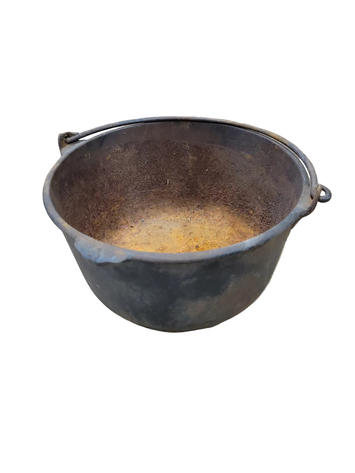 Antique Cast Iron Cauldron – Pittsburgh PA – 9 ¾" Diameter