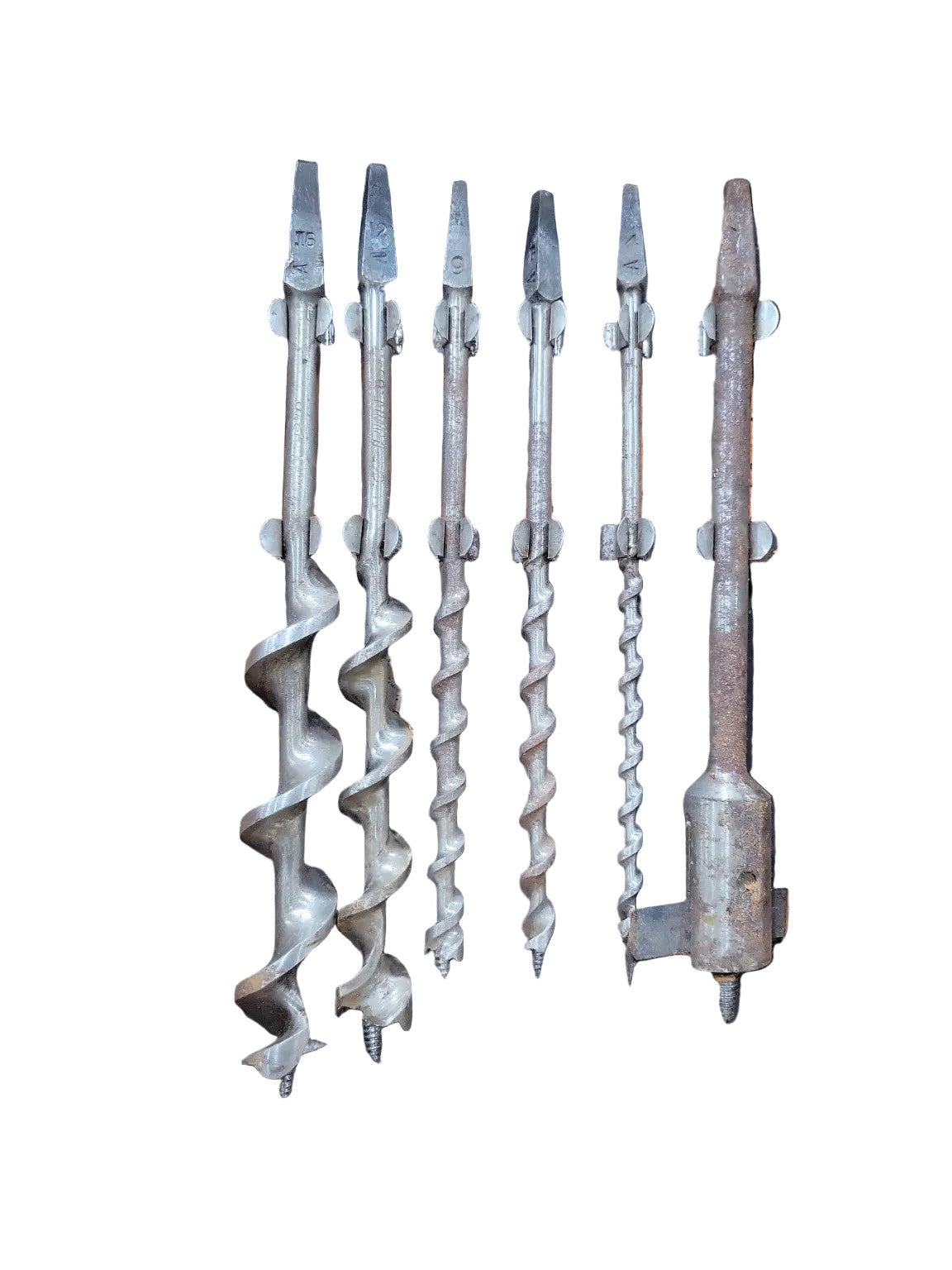 Vintage IRWIN Auger Bit Set – Wood Drill Bits in Original Wooden Case