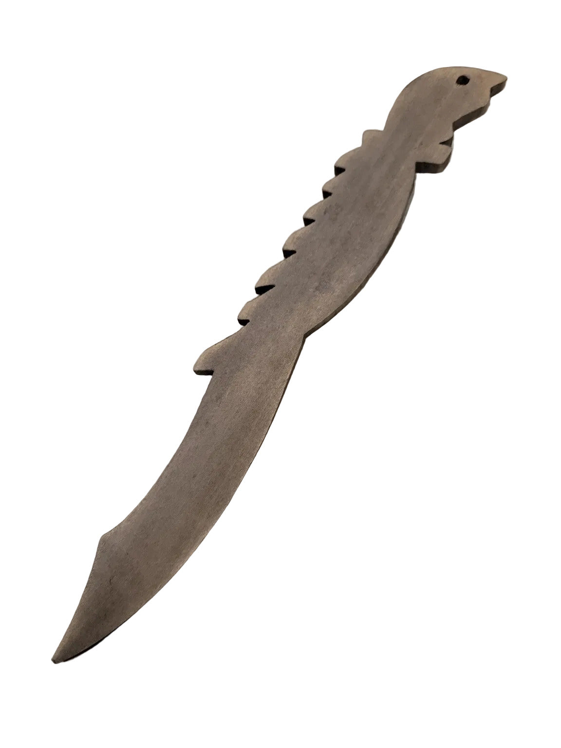 Hand-Carved Wooden Letter Opener – Bird Form
