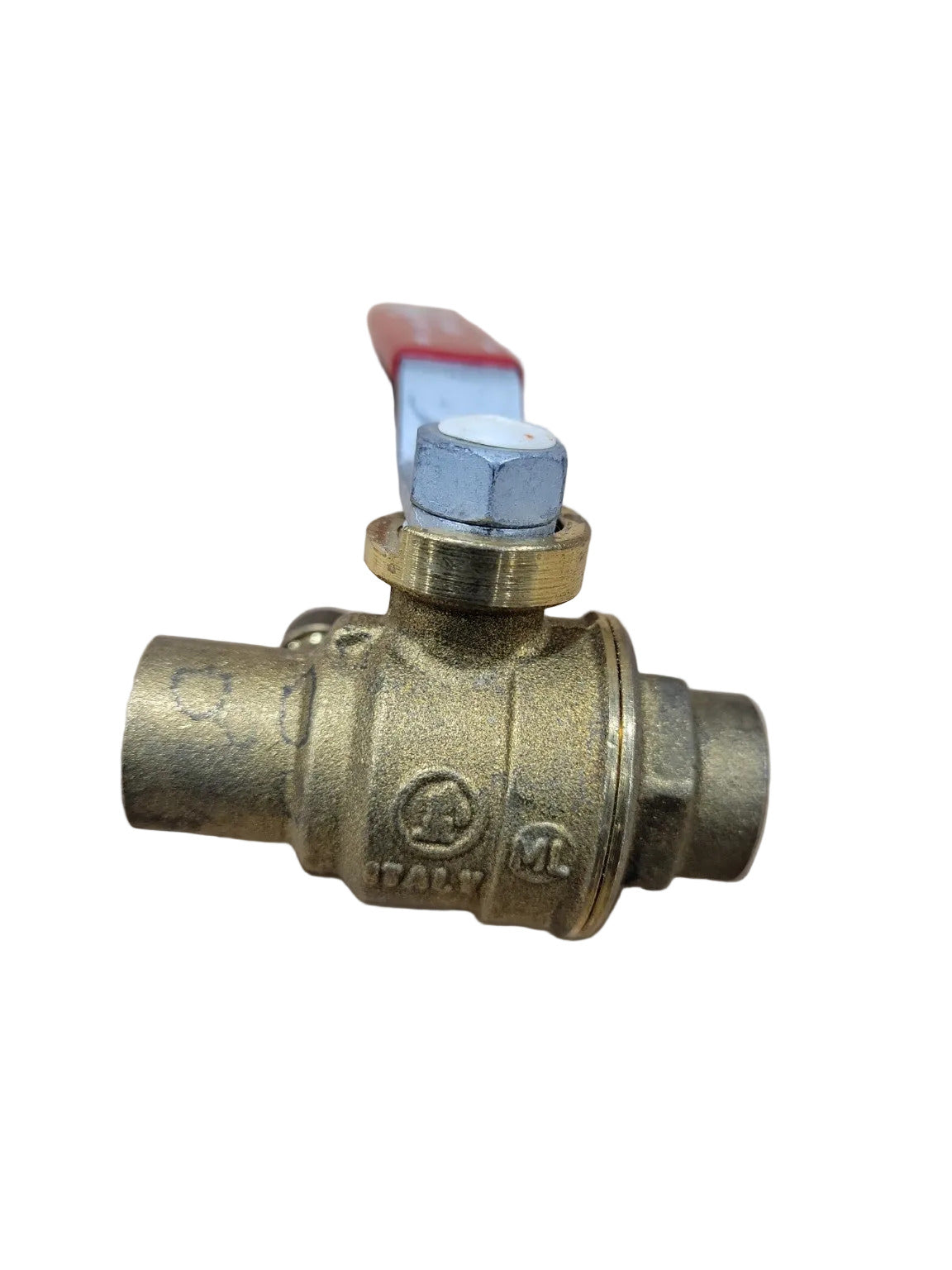 Mueller B&K 1/2" Stop & Waste Brass Ball Valve – Model 107-553HC
