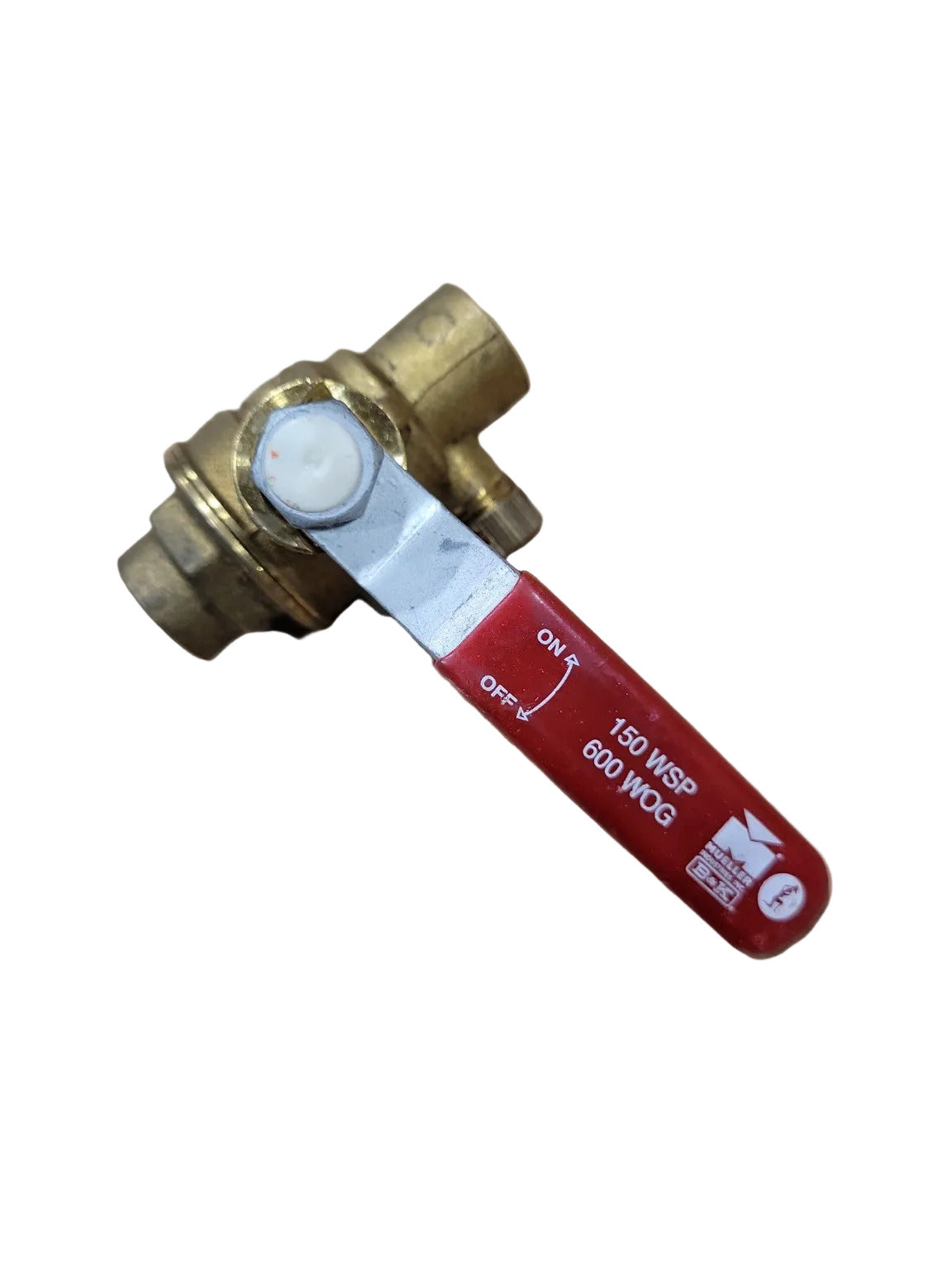 Mueller B&K 1/2" Stop & Waste Brass Ball Valve – Model 107-553HC