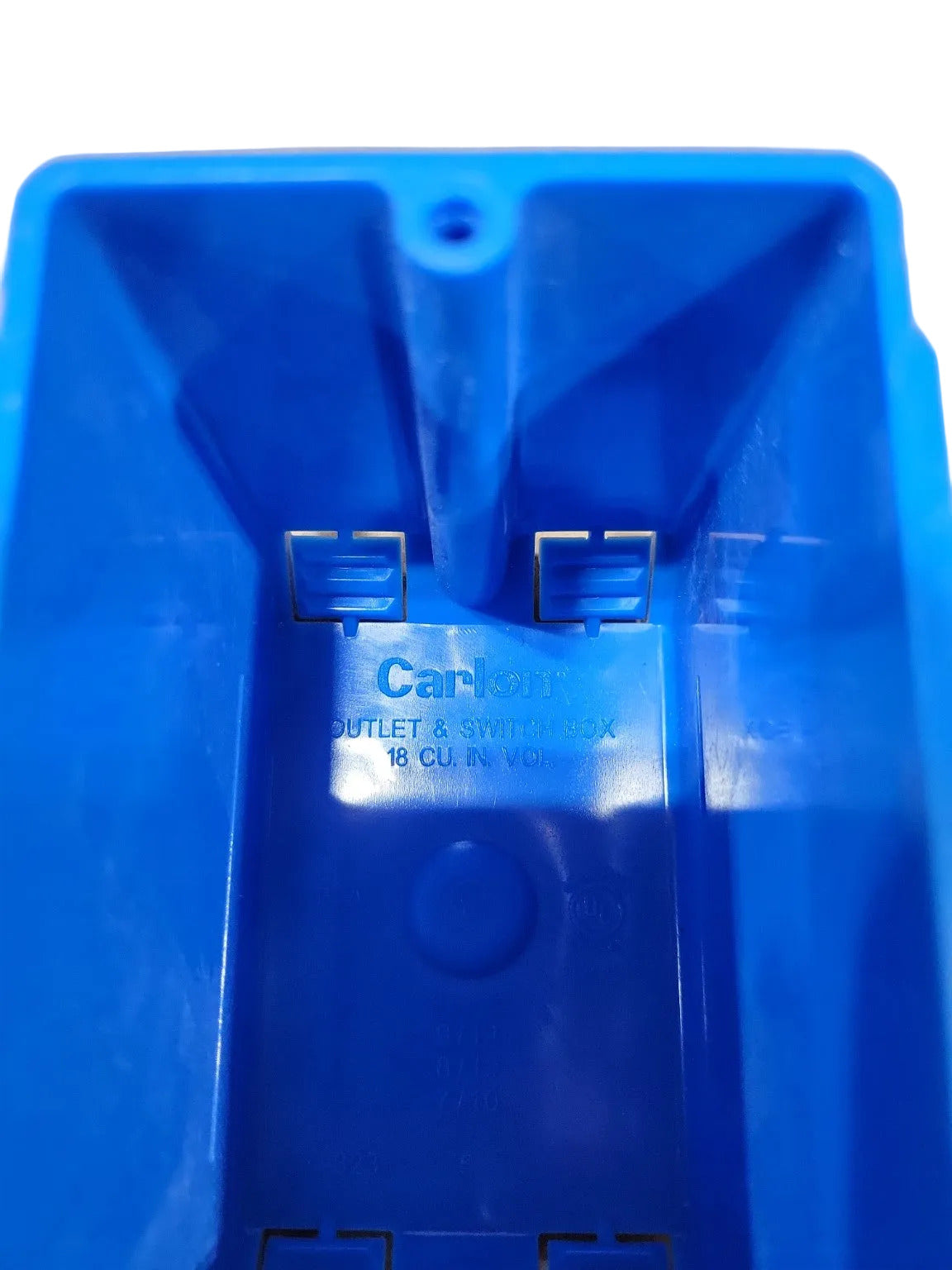 Carlon Single-Gang Outlet & Switch Box – 3 1/2" x 4 1/4" x 2 7/8" (18 Cu. In.)
