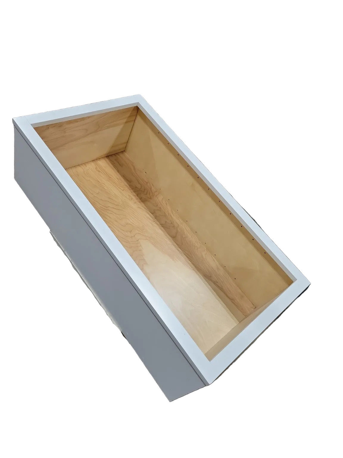 Modern White Wall Cabinet – Model W2139L – 21" x 39" x 12"