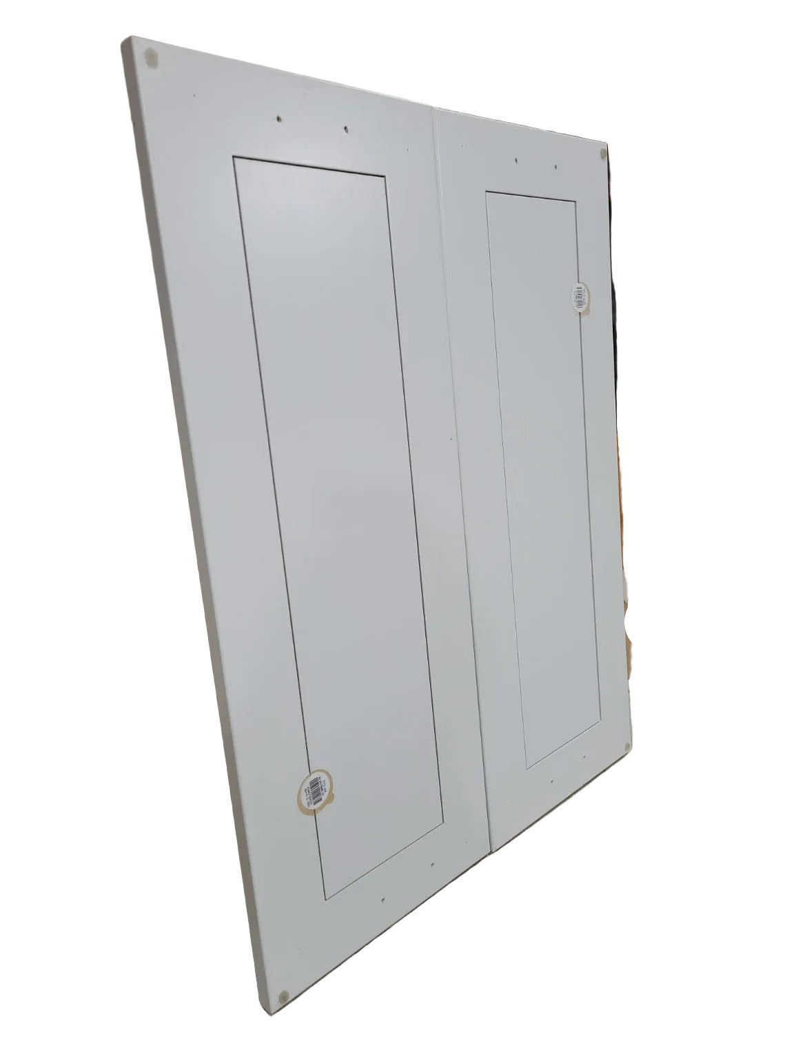 Set of 2 White Shaker Cabinet Doors – 11 ½" x 29 ½"