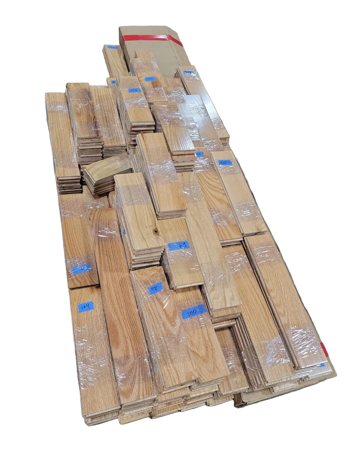 Somerset 3 1/4" Red Oak High Gloss Hardwood Flooring – 142 SF Lot