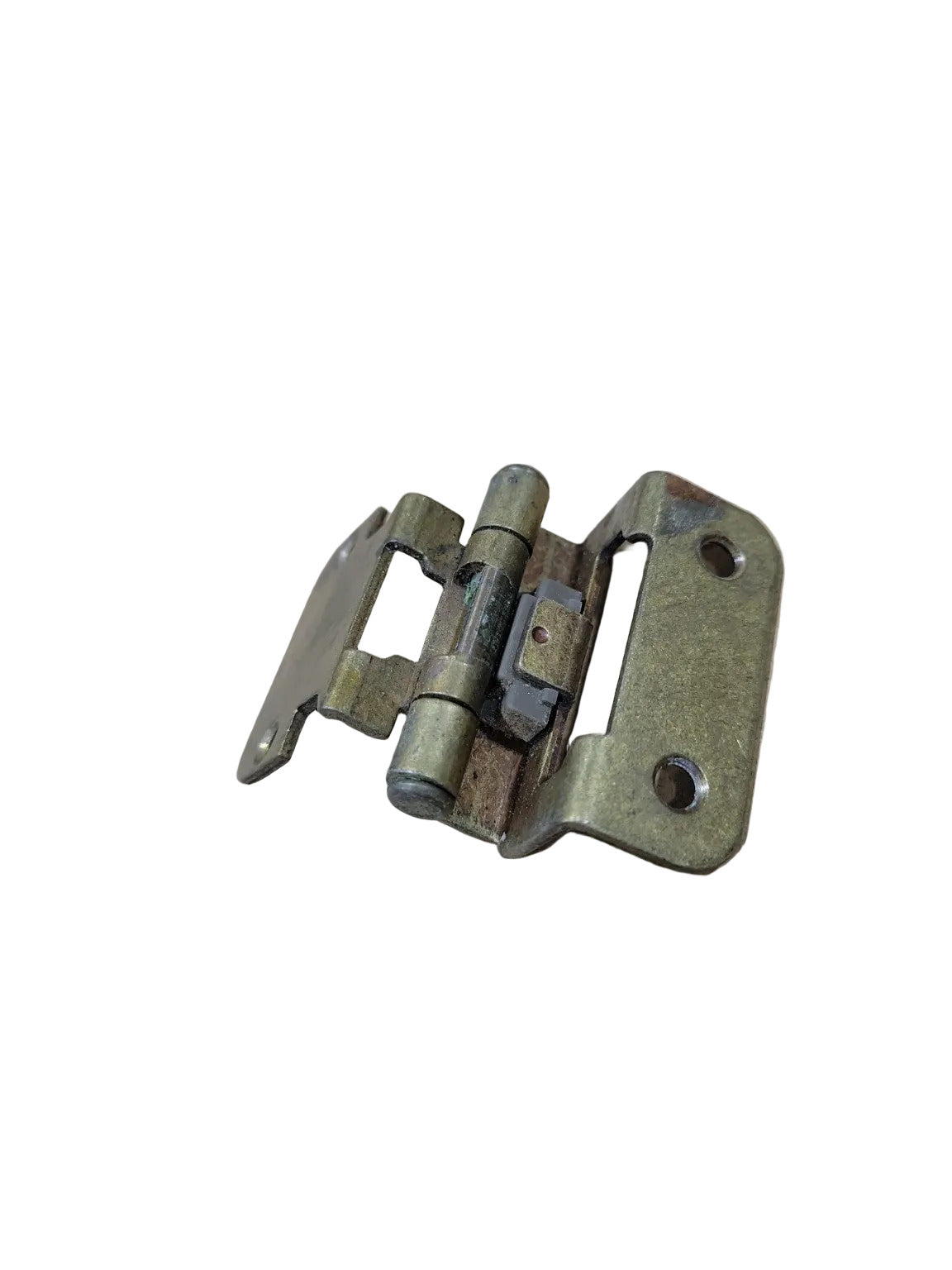 Vintage Brass Plated Cabinet Hinges – Set of 8
